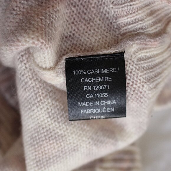 360 Cashmere - "Sylvia" V-Neck Cashmere Pullover in Purple Haze Leopard Print, S - Picture 6 of 10